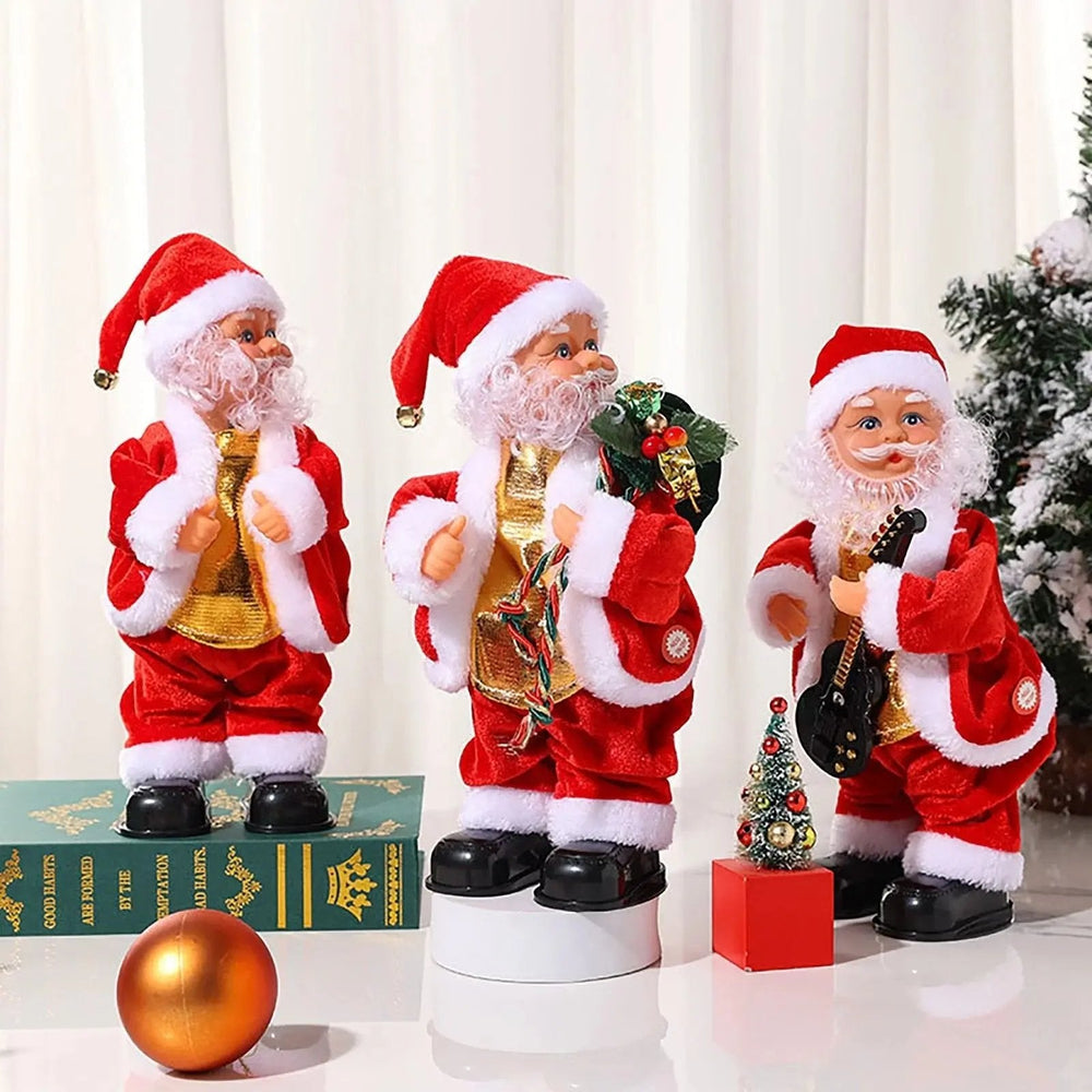 Enhanced Product Title: "Tanzender Santa-Gnom mit Musik und Bewegung – Festliche Weihnachtsfreude für Ihr Zuhause" 

This title includes relevant keywords while maintaining clarity and appeal for potential buyers.