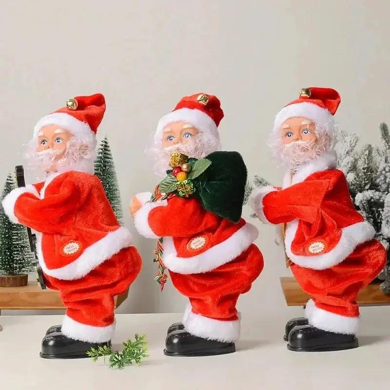 Enhanced Product Title: "Tanzender Santa-Gnom mit Musik und Bewegung – Festliche Weihnachtsfreude für Ihr Zuhause" 

This title includes relevant keywords while maintaining clarity and appeal for potential buyers.