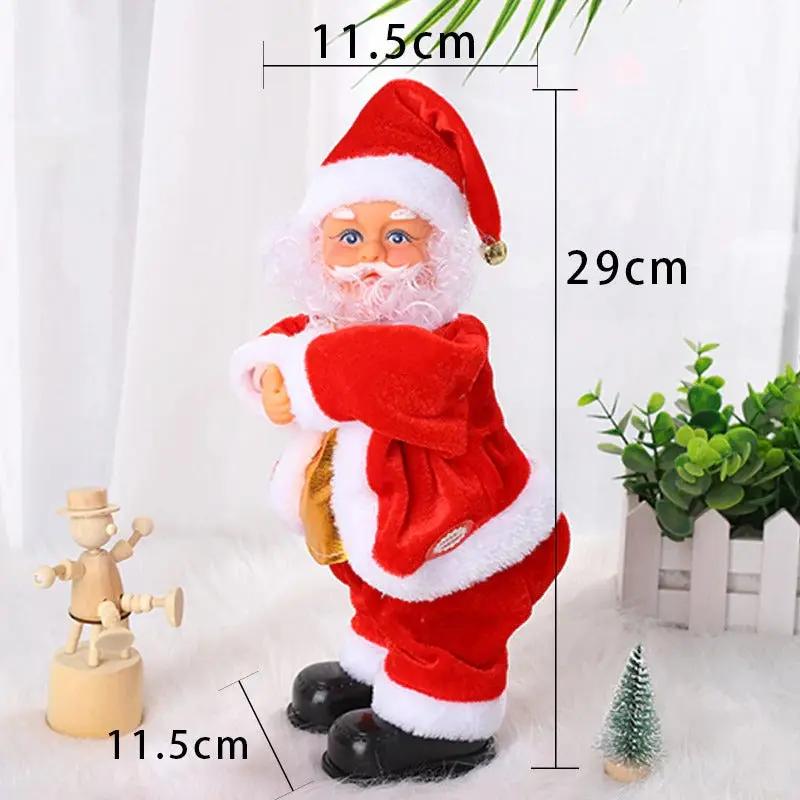 Enhanced Product Title: "Tanzender Santa-Gnom mit Musik und Bewegung – Festliche Weihnachtsfreude für Ihr Zuhause" 

This title includes relevant keywords while maintaining clarity and appeal for potential buyers.