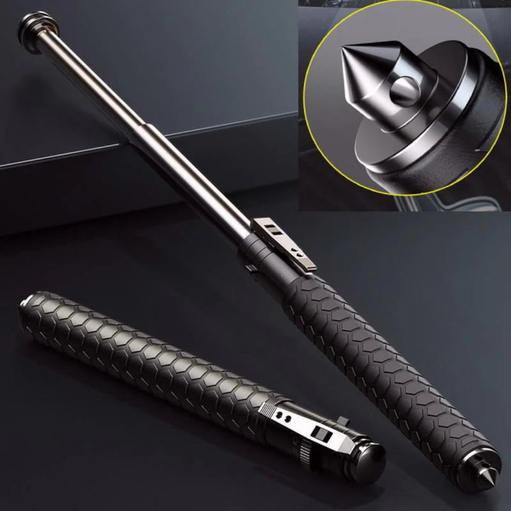 Telescopic Walking Stick – Alloy Hiking Pole for Outdoor Stability
