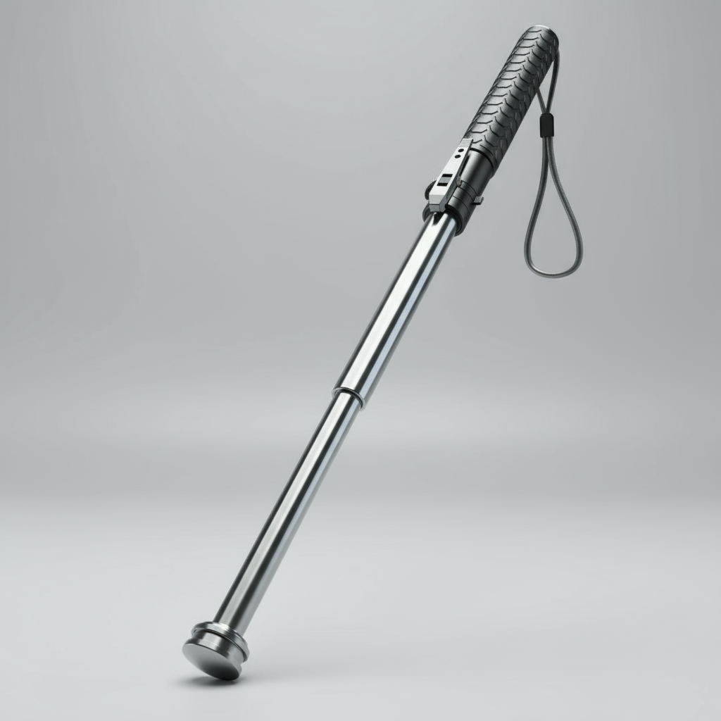Walking Stick Telescopic Hiking Pole Alloy Outdoor Stability Support