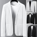 Textured Blazer And Pants Two-Piece Set - Harvey