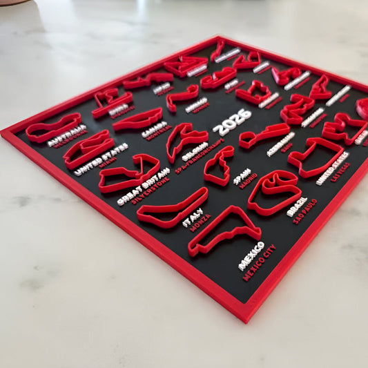 Racing Track Calendar – Wall Art, Display Board & 2026 Edition