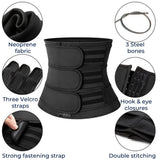 ThermoCore | Waist Trainer Belt – Triple Compression – Breathable Neoprene Fit – Post‑Workout & Postpartum Use Kalsten
