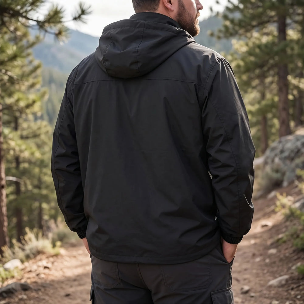 Lightweight Hooded Windbreaker Jacket - Clyde