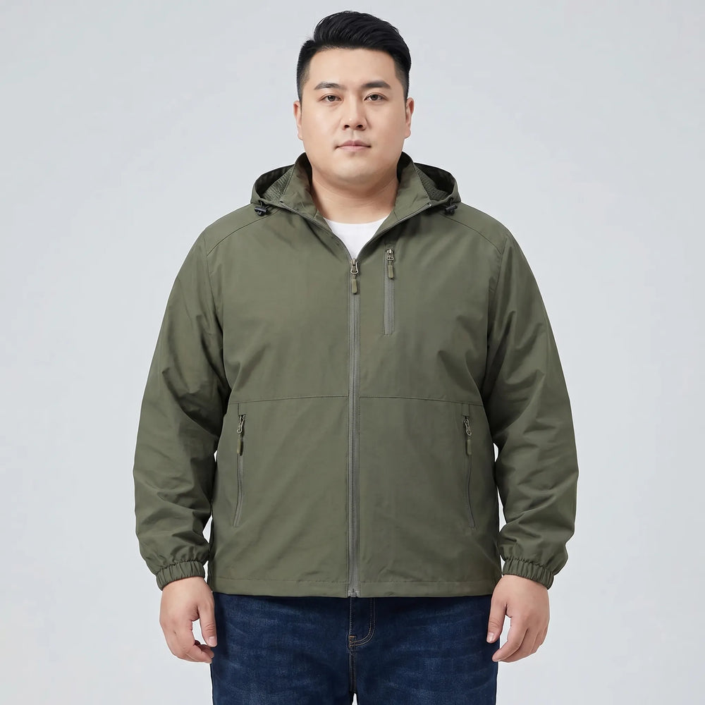 Lightweight Hooded Windbreaker Jacket - Clyde