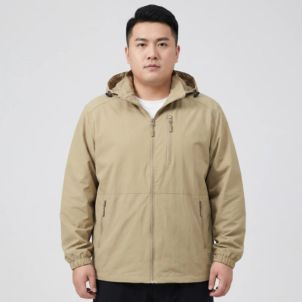 Lightweight Hooded Windbreaker Jacket - Clyde
