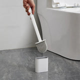 Toilet Brush Silicone Wall Mounted Bathroom Cleaner