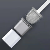 Toilet Brush Silicone Wall Mounted Bathroom Cleaner