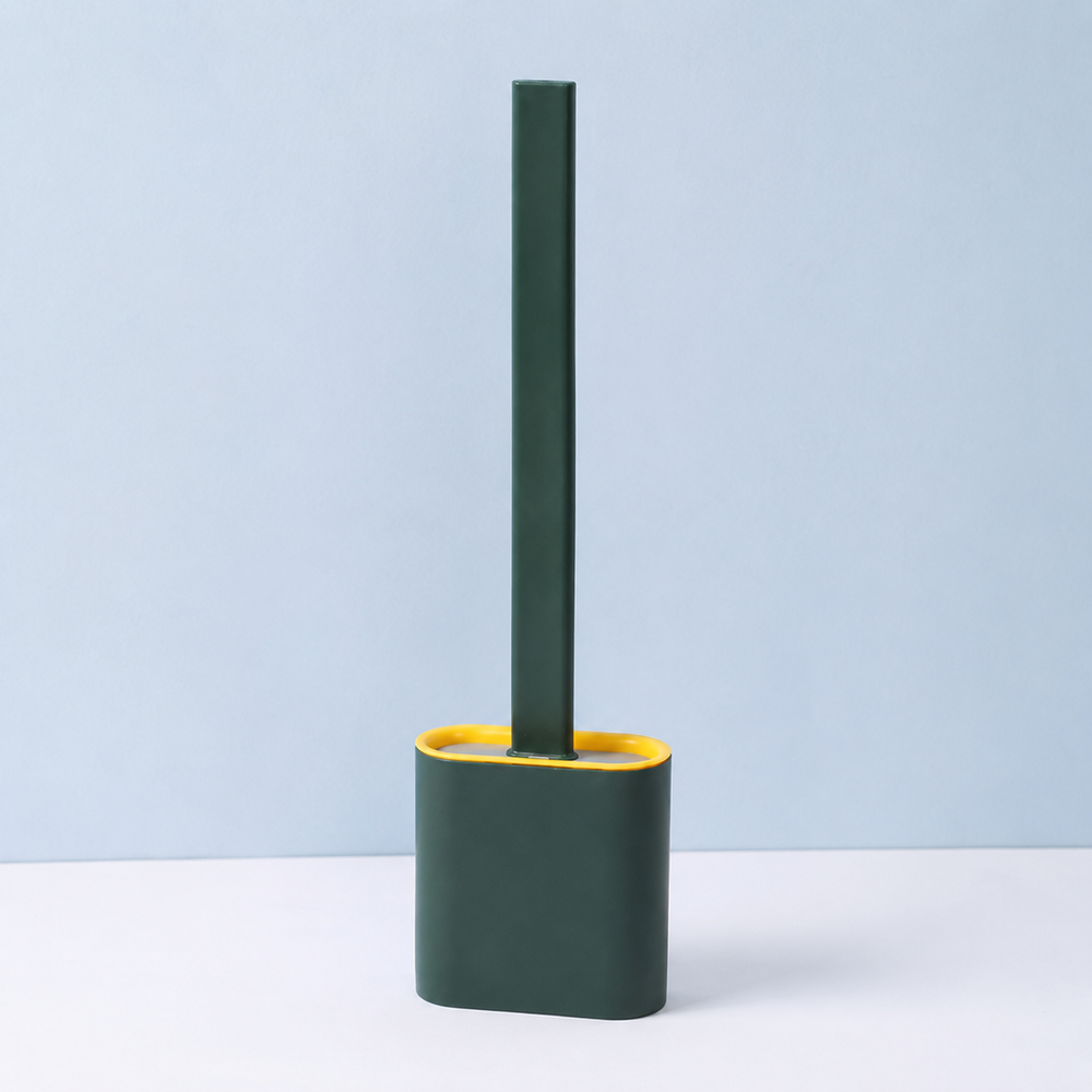 Toilet Brush Compact Bathroom Cleaning Holder