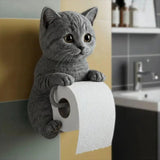 3D Katzen Toilettenrollenhalter – Stilvoller & Funktionaler Halter für Katzenliebhaber