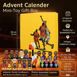 Toy Basketball Advent Calendar Mini Figure Collector Set