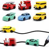 Toy Car Inductive Line Following Drawing Playset