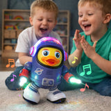 Toy Dancing Astronaut Duck Musical Interactive Figure