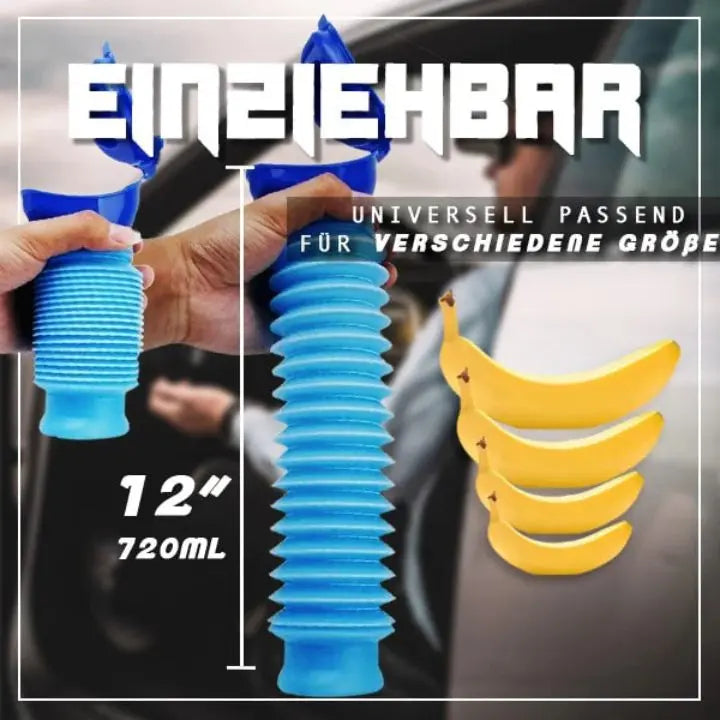 Men's Portable Travel Urinal – 750 ml Capacity, Leak-Proof & BPA-Free