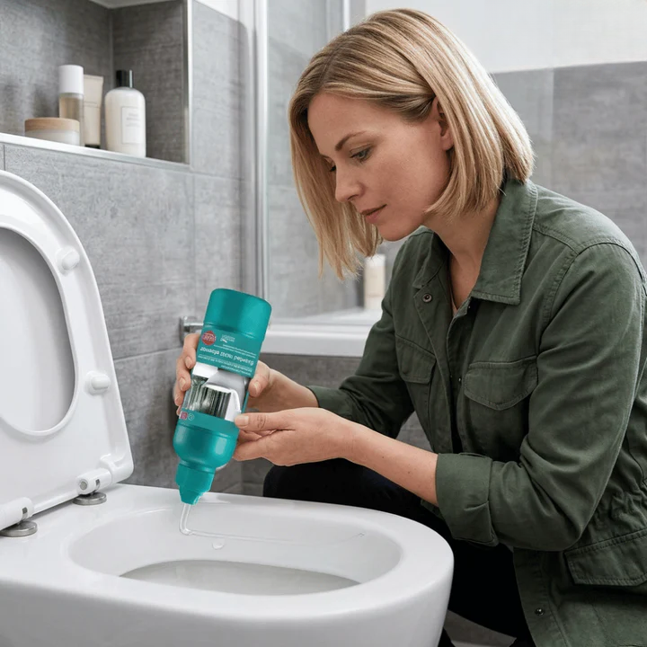 Optimized Product Title: "Duftendes WC-Reinigungsgel – Hochwirksame, dicke Formel mit präziser Dosierdüse für gründliche Hygiene" 

This title includes keywords that enhance search visibility while clearly describing the product's benefits and features.