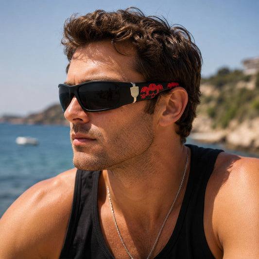 Polarized Wraparound Sunglasses – Travel, Driving & UV Glare Reduction