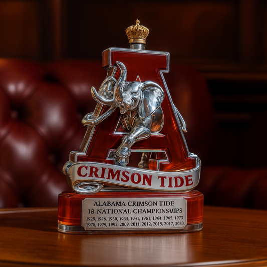 Elephant Trophy Award – Resin Construction, Metal Accents & Display Ready Base