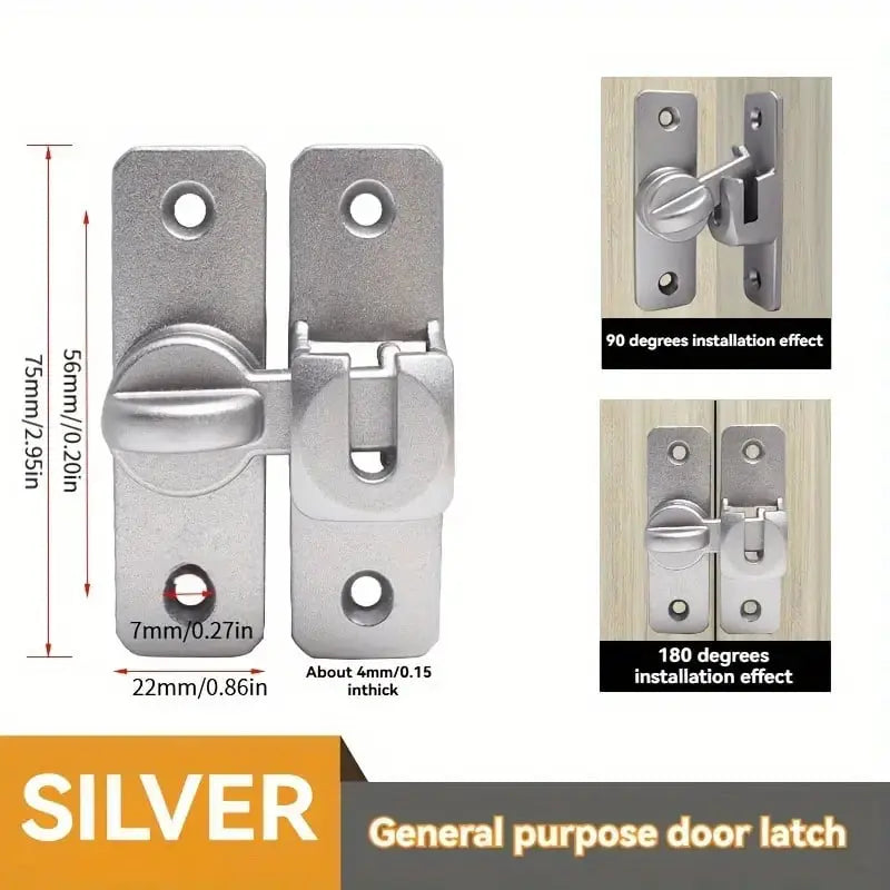 Optimized Product Title:  
"Türschloss Riegel Set (2er) – Hochsicherheits Anti-Pick Design für maximalen Schutz"  

This title includes relevant keywords while emphasizing the product's features and benefits, making it more appealing for Google Shopping.
