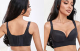 Plus-Size Push-Up Bra with Deep Cups for Maximum Lift and Comfort - Perfect Fit for Curvy Figures