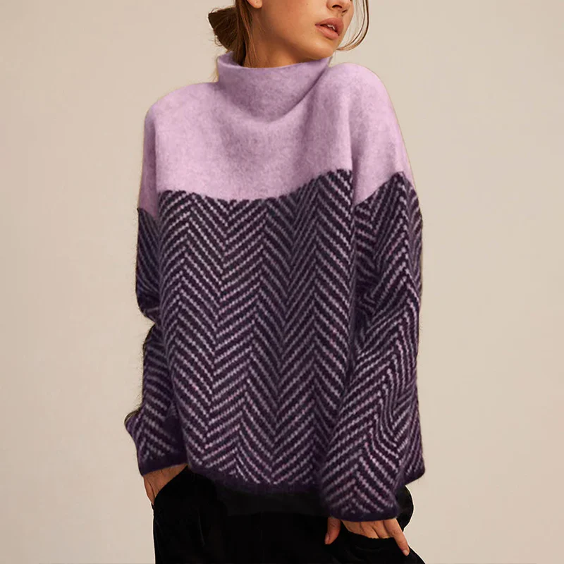 Maeve - Cozy Turtleneck Sweater for Ultimate Comfort | Stylish Knitwear for Women