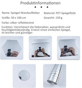 Ultra-Flexible Shatterproof Mirror