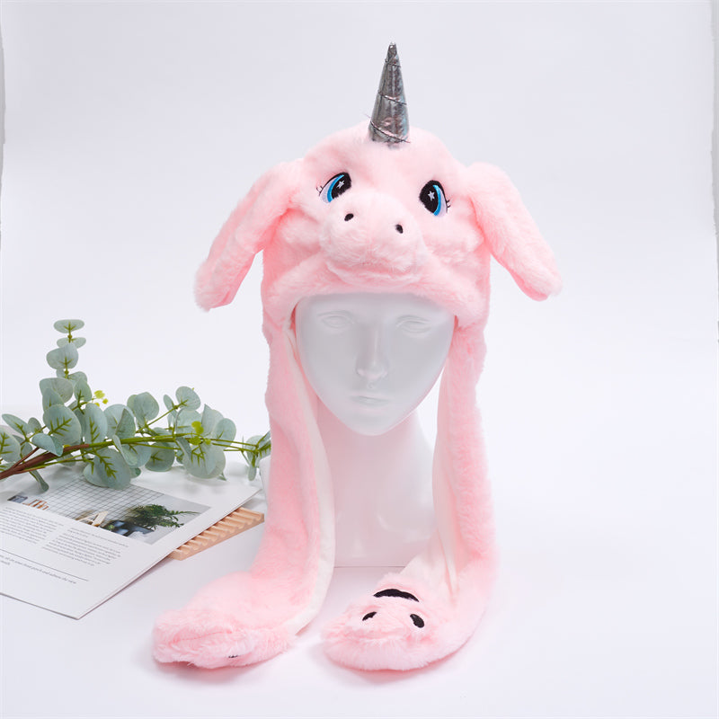 BunnyBounce Hat - Pink Unicorn