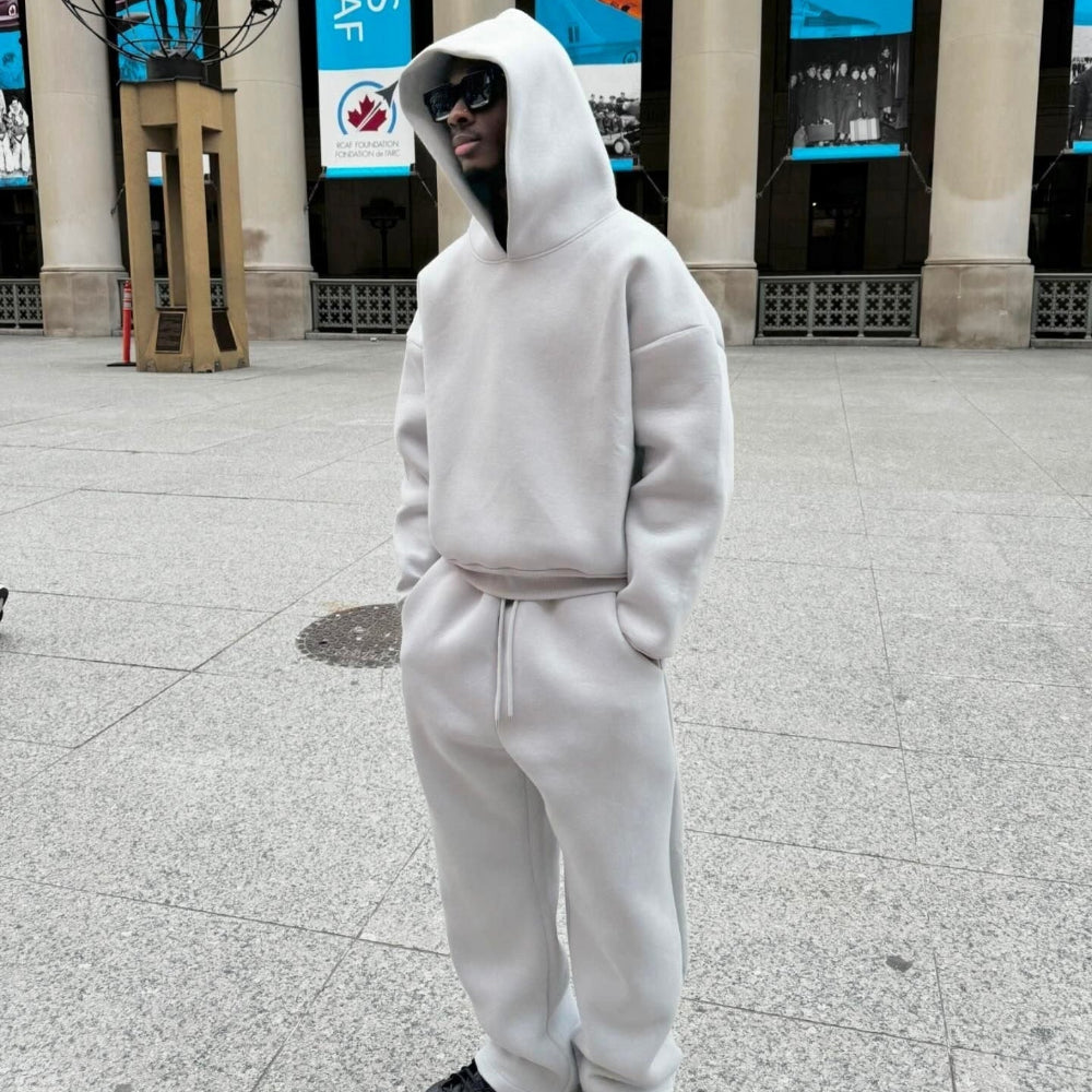 Men’s Lounge Set Oversized Hoodie Pants Outfit