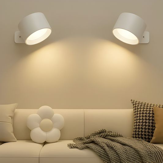 LED Wall Light – Rechargeable Battery, Adjustable Angle & Magnetic Mount