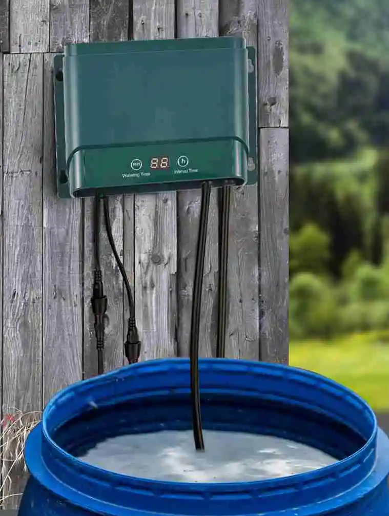 AquaFlow Solar Drip Irrigation System Kit – Automatic Watering with 30 Modes & 7 Timers