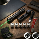 Laser Pointer – Long-Range Reach, Rechargeable Battery & Green Beam Precision