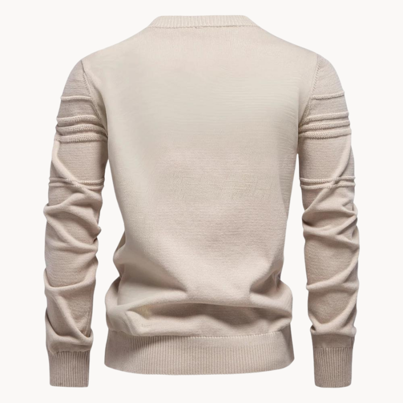 Moritz Checkered Sweater - Stylish and Cozy Knit Pullover for Men