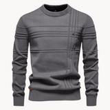 Moritz Checkered Sweater - Stylish and Cozy Knit Pullover for Men