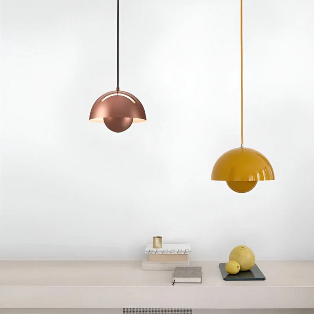 NordicBlossom – Scandinavian LED Pendant Lamp