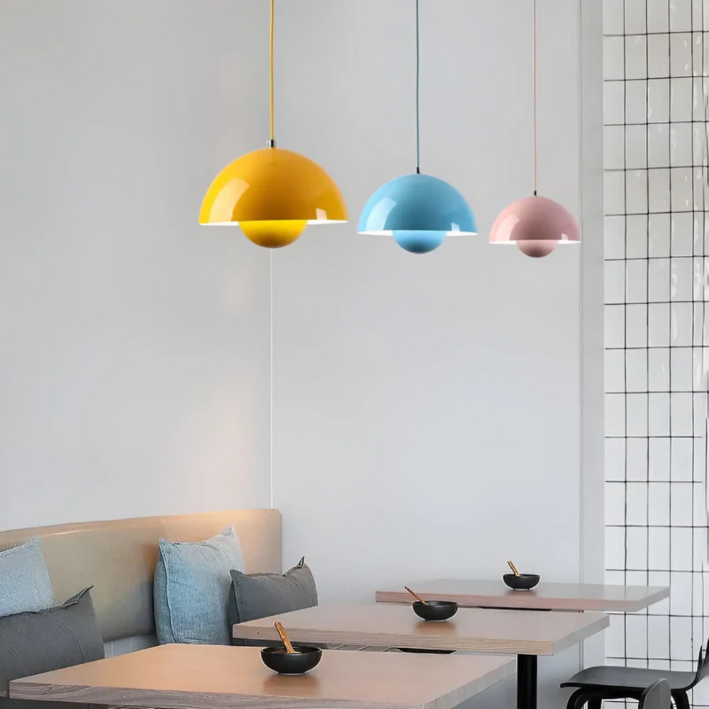 NordicBlossom – Scandinavian LED Pendant Lamp