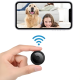 WiFi Security Camera – Mini Size, Magnetic Mount & Night Vision Recording