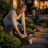 Solar Bodenleuchten LEDAutomatische Gartenbeleuchtung