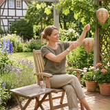 Wasp Nest Decoy – Natural Wasp Deterrent, Weatherproof & 22×28cm