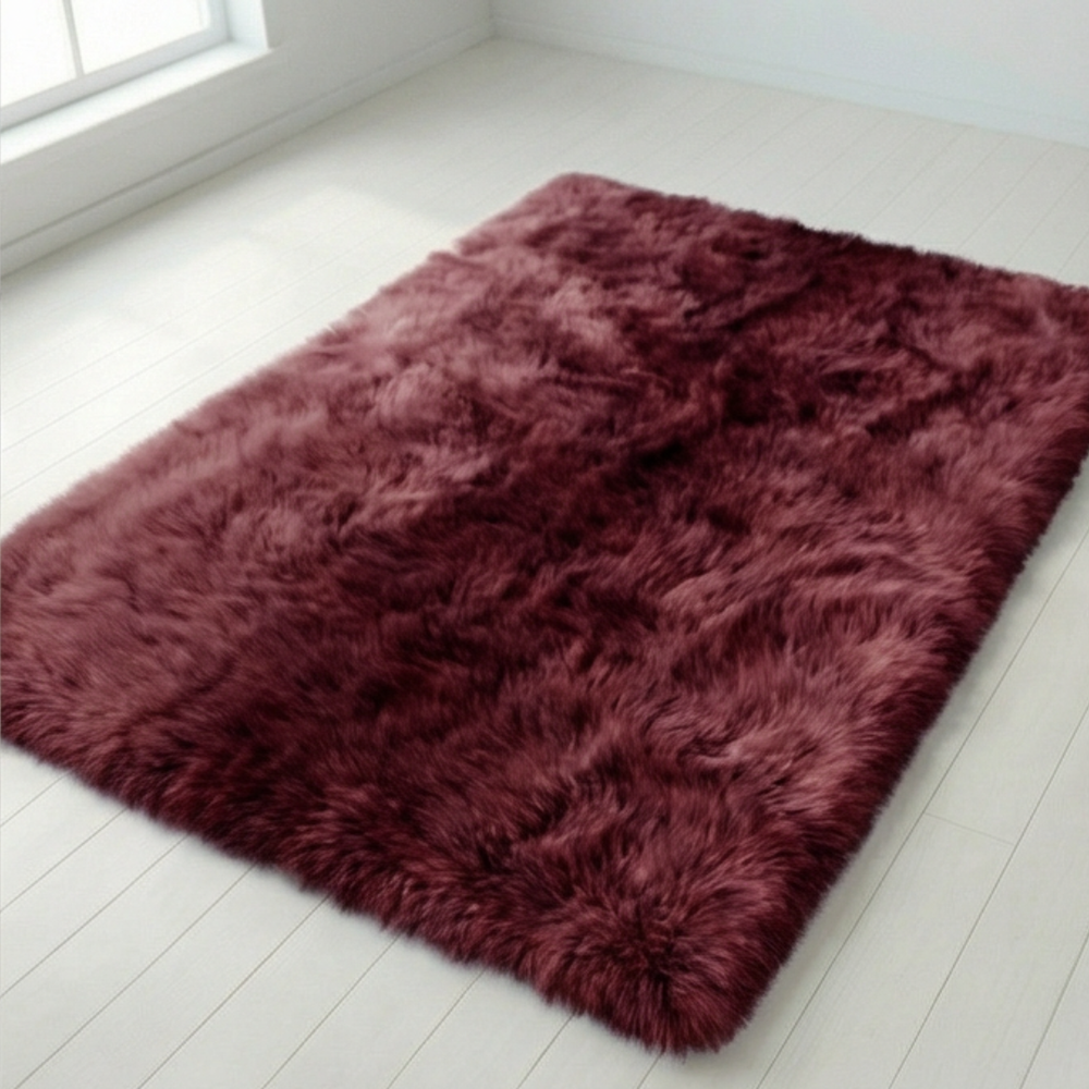 Gradient Plush Area Rug - Soft, Shed-Free, Non-Slip Design for Ultimate Comfort