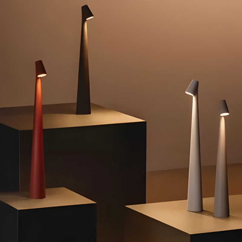 Mood Lamp – Nordic Minimalist Design, LED Lighting & Rechargeable Battery
