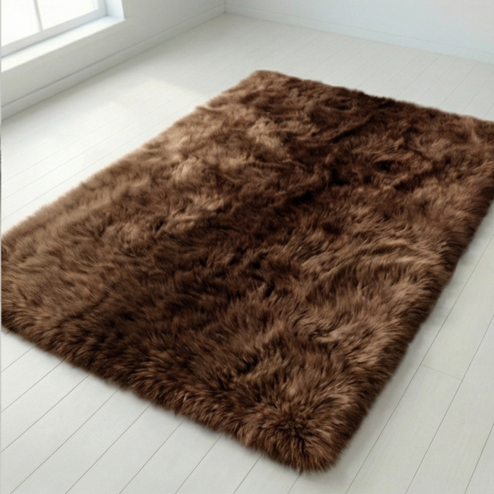 Gradient Plush Area Rug - Soft, Shed-Free, Non-Slip Design for Ultimate Comfort