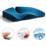 Sitzkissen Ergonomisch Memory Foam mit Steißbein-Entlastung