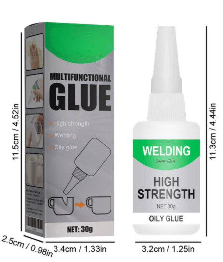 Heavy-Duty Adhesive Glue – 50g, Waterproof & Flexible Multi-Surface Bond