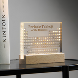 Elementa – Illuminated Periodic Table with Real Elements