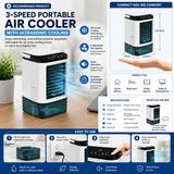 BowLift | 3-Speed Portable Air conditioner with Ultrasonic Cooling