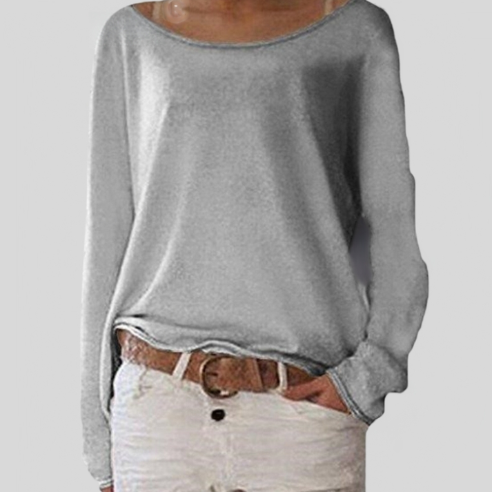 Comfortable Ladies' Sweater with Long Sleeves - Soraya