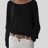 Comfortable Ladies' Sweater with Long Sleeves - Soraya