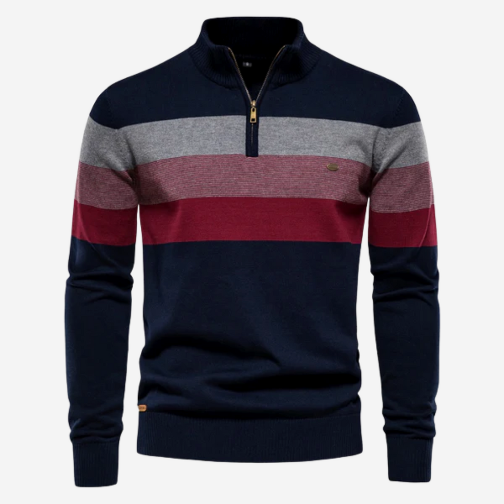 Matteo Retro Pullover Sweater for Men - Vintage Style Knitwear, Comfortable & Stylish