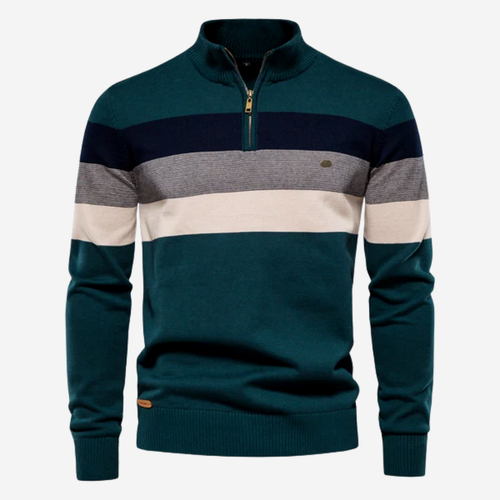 Matteo Retro Pullover Sweater for Men - Vintage Style Knitwear, Comfortable & Stylish