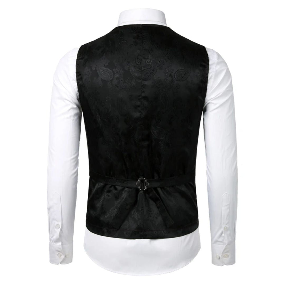 Franco Traditional Bavarian Vest detail